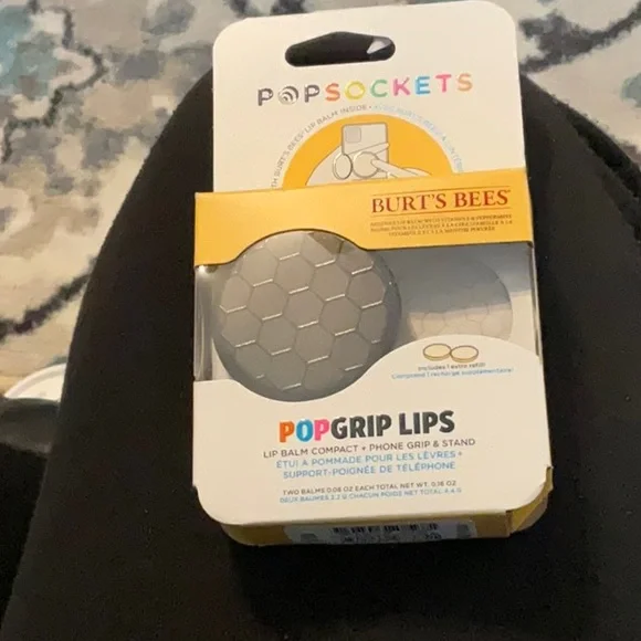 Burt’s bees chapstick pop socket